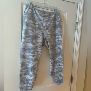 Torrid: grey camo athletic leggings